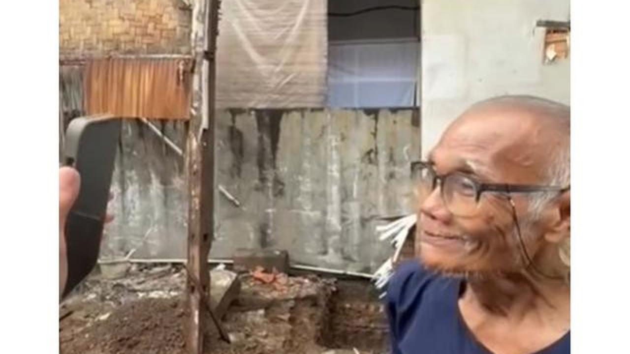6 Potret Kondisi Rumah Diding Boneng yang Roboh, Raffi Ahmad Bantu Renovasi