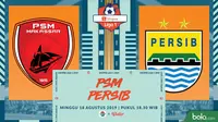 Shopee Liga 1 - PSM Makassar Vs Persib Bandung (Bola.com/Adreanus Titus)