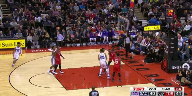 VIDEO : GAME RECAP NBA 2017-2018, Raptors 108 vs Kings 93