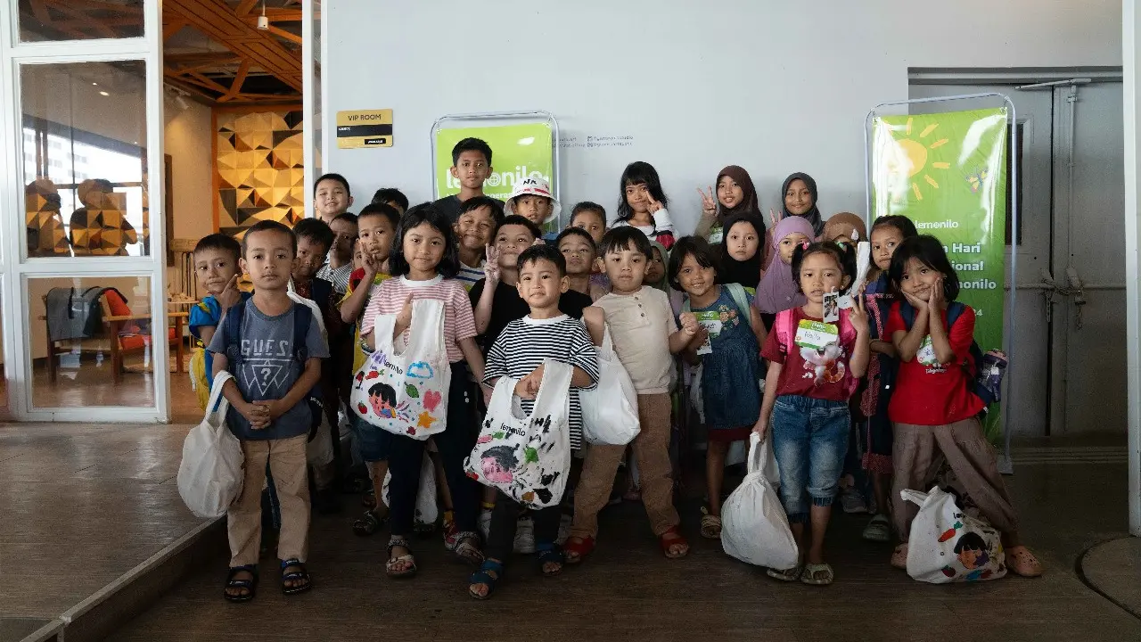 Hari Anak Nasional 2024, Lemonilo Beri Wadah Anak-Anak untuk Ekspresikan Diri Secara Kreatif