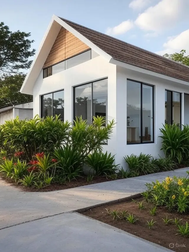 6 Desain Rumah Sederhana Tapi Nyaman Untuk Gaji UMR, Modelnya Modern dan Indah