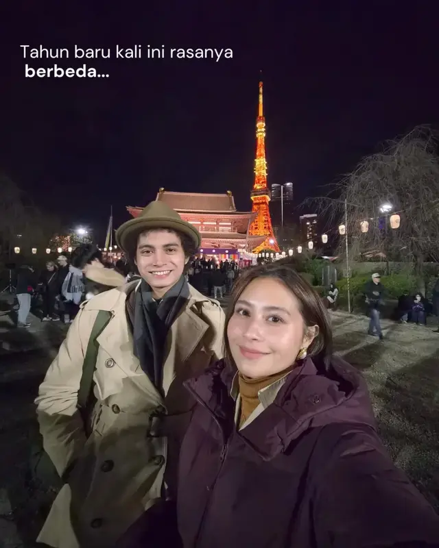 Penuh romansa! 6 Pasangan artis ini pamer momen mesra sambut Tahun Baru 2026