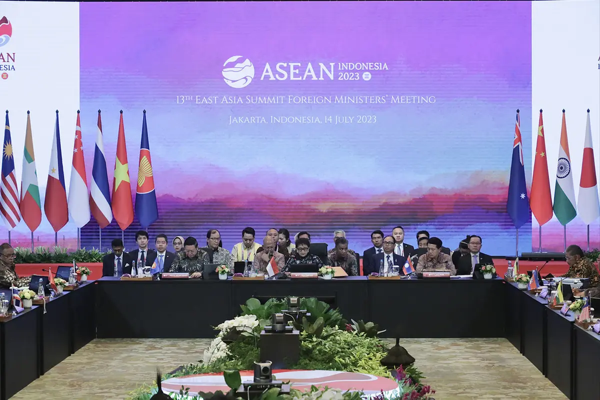 Pertemuan EAS 2023 di Jakarta turut menghadirkan diplomat top Antony Blinken (Amerika Serikat), Wang Yi (China), dan Sergey Lavrov (Rusia).