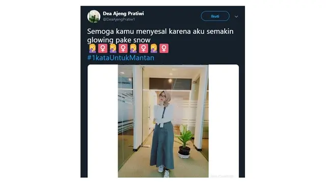 Curhatan Netizen Soal 1 Kata Untuk Mantan Ini Kocak Banget