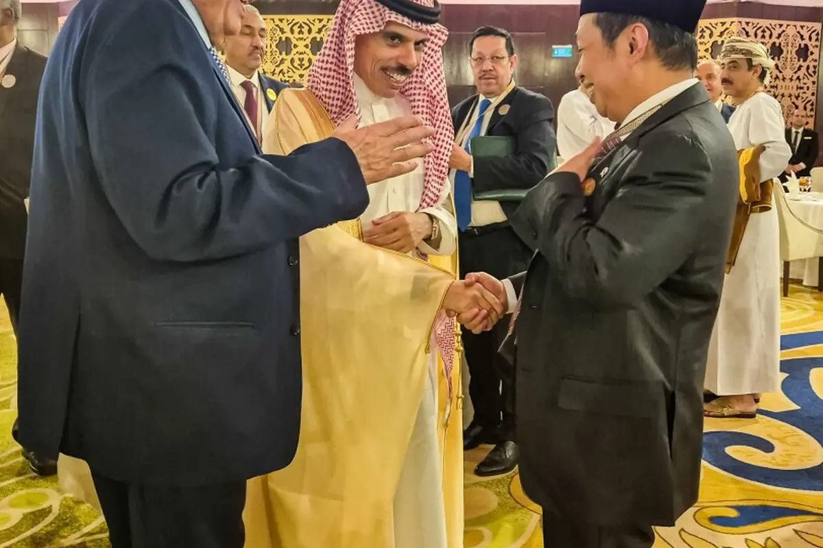 Wakil Menteri Luar Negeri Anis Matta menghadiri persiapan KTT OKI di Arab Saudi, Minggu (10/11/2024). (Dok. Kemlu RI)