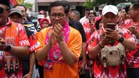 Cagub Jakarta nomor urut 3 Pramono Anung berjanji akan benahi Stadion VIJ yang berada di Petojo, Cideng, Jakarta Pusat jika menang di Pilkada Jakarta 2024. (Tim Pramono Anung)