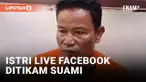Polisi Tangkap Suami Hertalina Simanjuntak yang Ditusuk saat Live Facebook