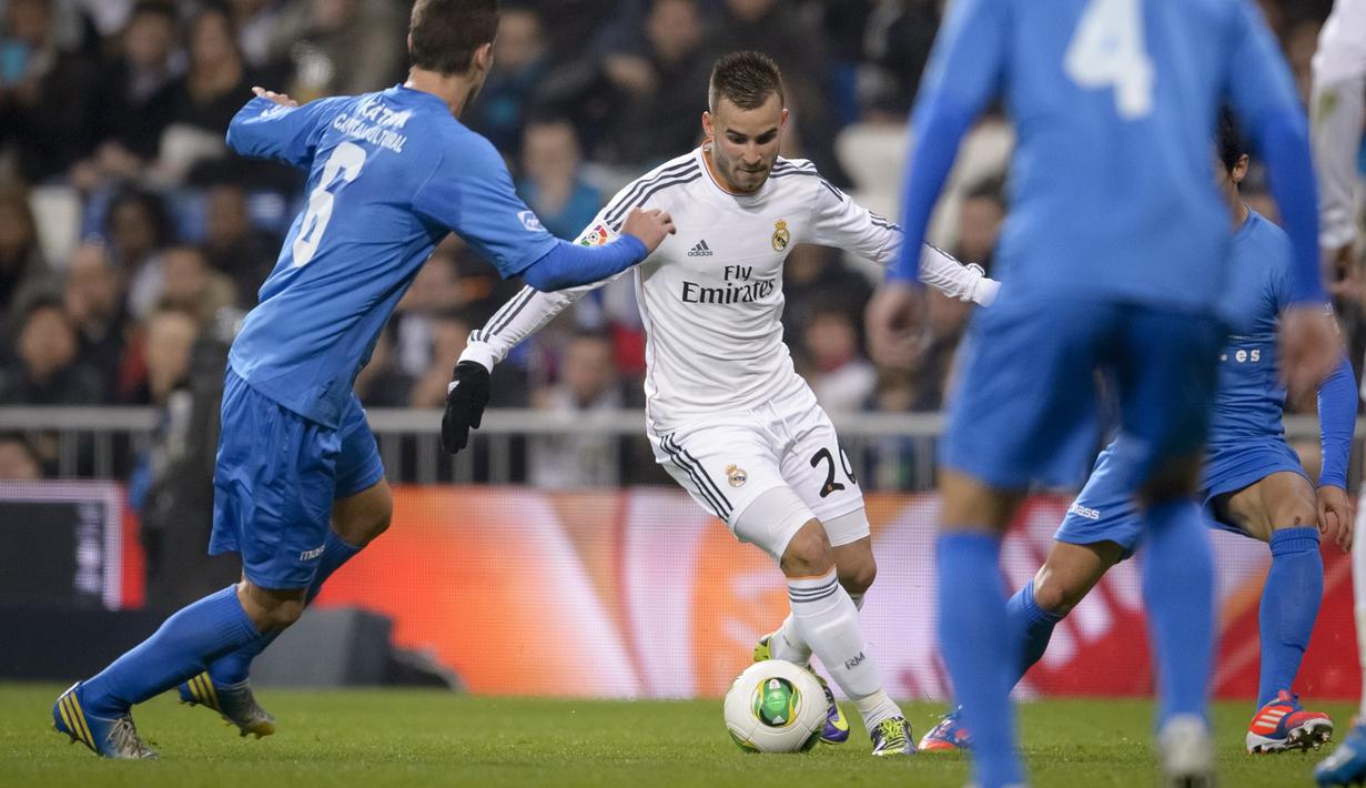 Talenta Spanyol kembali ditemuka Jose Mourinho dalam diri Jese Rodriguez Ruiz dan mebuatnya bermain apik saat melawan LA Galaxy tahun 2011 dan debut bersama Real Madrid tahun 2012 di La Liga. (AFP/Dani Pozo)