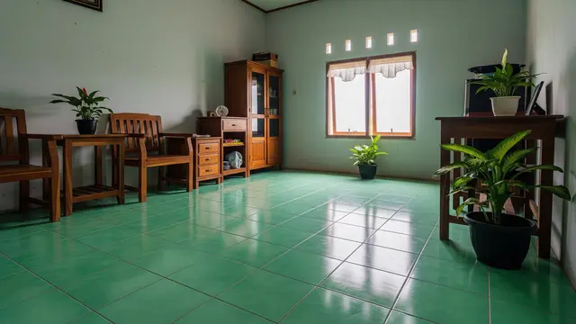 Warna Keramik yang Membuat Rumah Kecil Terasa Lebih Luas/Foto: AI Generated