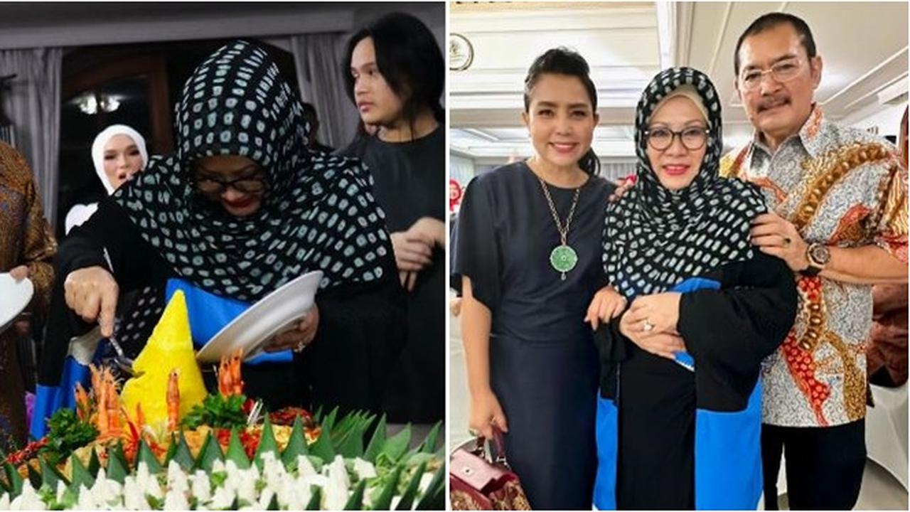 6 Potret Mayangsari di Ultah Tutut Soeharto ke-75, Kumpul Bareng Keluarga Cendana