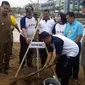 Penanaman pohon sebagai upaya membangun hutan kota Salatiga agar kembali berhawa sejuk menjadi puncak peringatan Hari Lingkungan Hidup se-Dunia di Salatiga. (foto: Liputan6.com/humas IAIN Salatiga/Edhie Prayitno Ige)