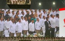 Berkemeja Putih, Jokowi-Ma’ruf Amin Hadiri Rapimnas Gerindra