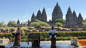 Indonesia-India Sepakat Restorasi Prambanan