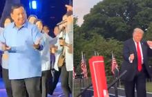 Momen Prabowo dan Donald Trump Joget Gemoy Usai Menang Pemilu