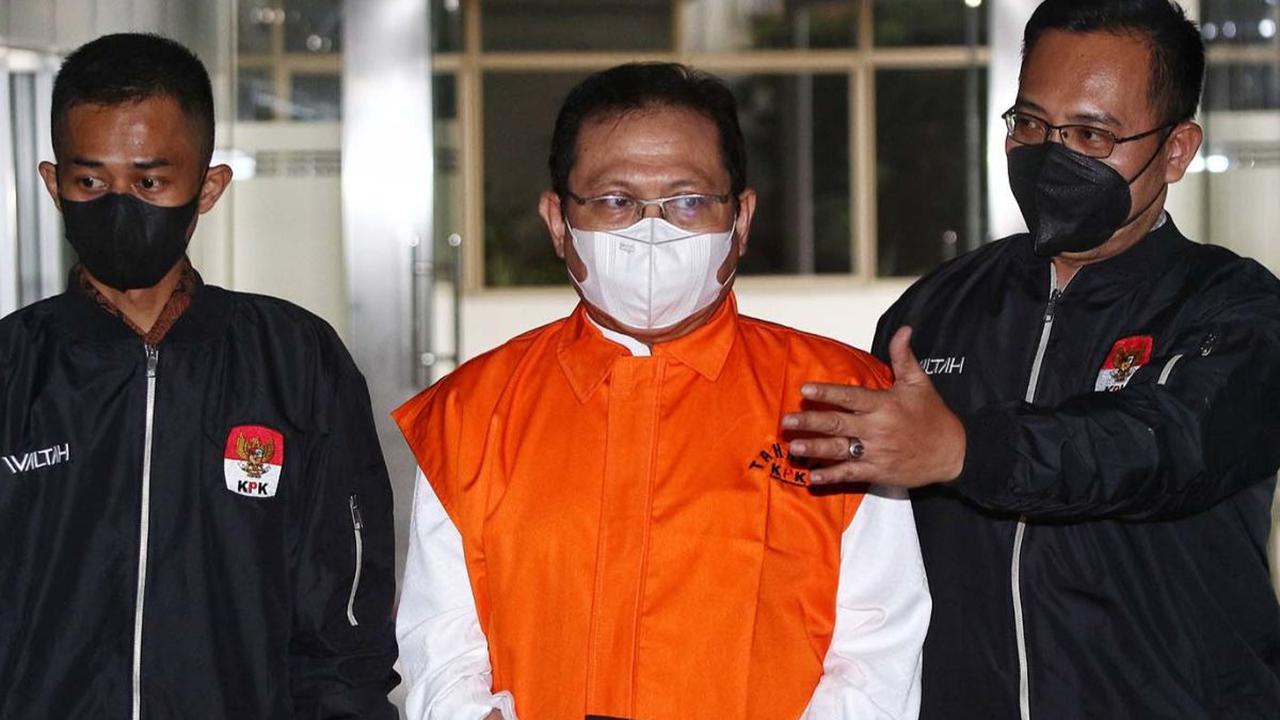 Mantan Sekretaris Mahkamah Agung (MA) Hasbi Hasan ditahan Komisi Pemberantasan Korupsi (KPK) pada Rabu (12/7/2023). Dia sebelumnya telah ditetapkan sebagai tersangka kasus suap pengurusan perkara di Mahkamah Agung.