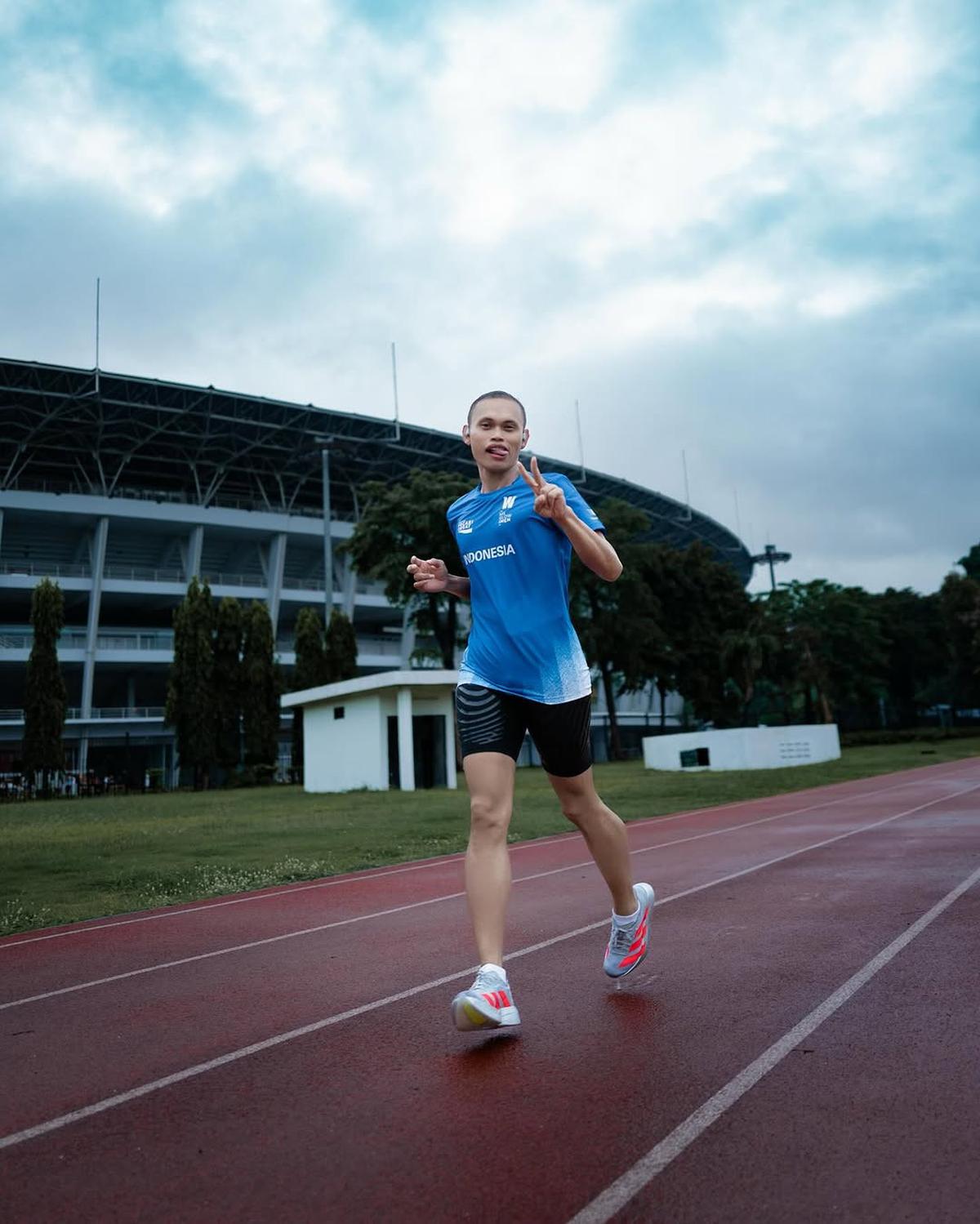 Potret Wanda Hara Konsisten Olahraga Lari, Pamer Otot Perut dan Siap Ikut Tokyo Marathon