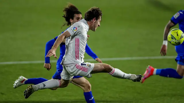 FOTO: Real Madrid Ditahan Imbang Getafe