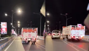 Truk Koperasi Merah Putih Diduga Ngebut dan Ugal-ugalan di Lampung