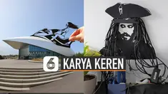 Dengan sentuhan kreativitas, kertas hitam jadi modal utama fotografi adegan yang keren abis.