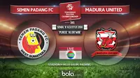 Semen Padang FC Vs Madura United (Bola.com/Adreanus Titus)