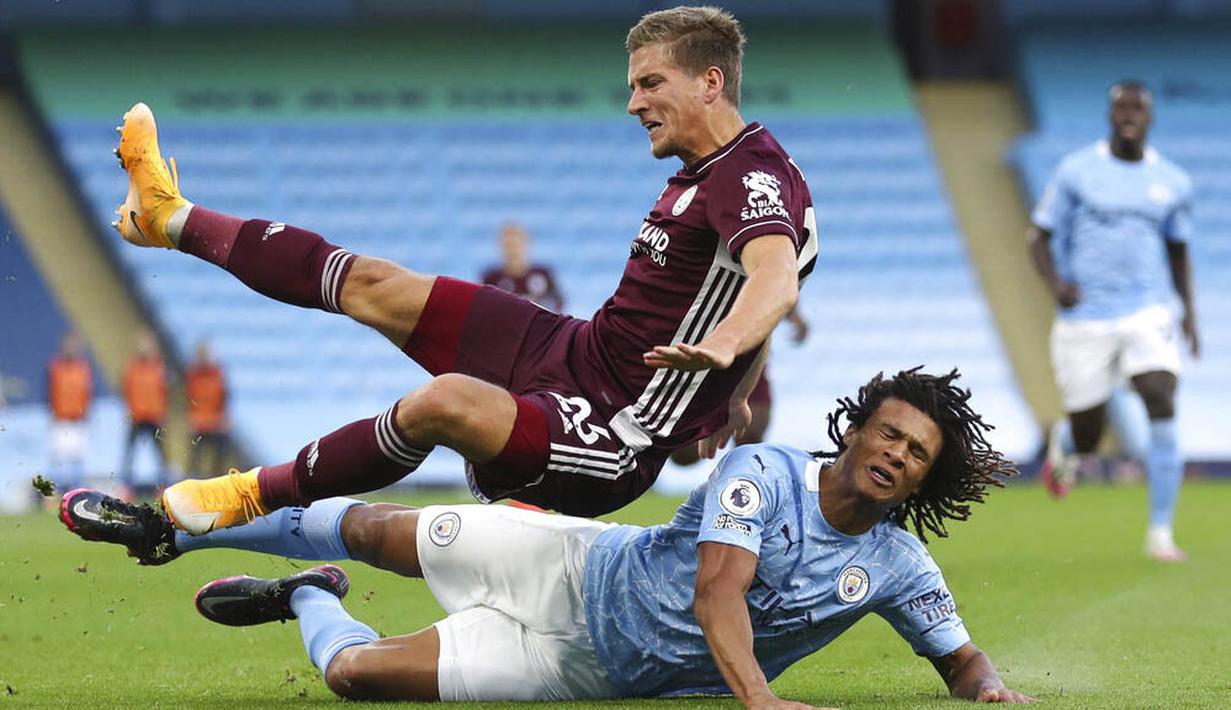 Foto Liga Inggris Manchester City Dipermalukan Leicester City Di Etihad Inggris Bola Com