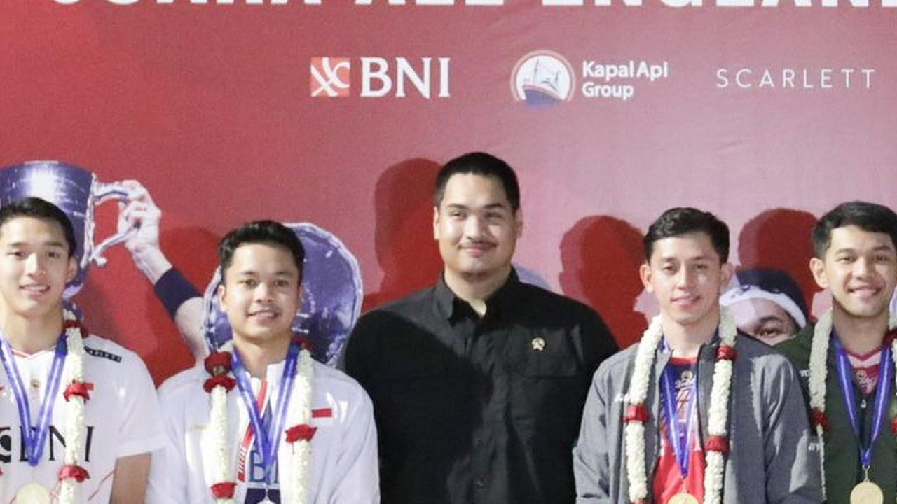 Disambut Meriah, Ini Momen Kepulangan Pebulu Tangkis Indonesia yang Juara di All England 2024