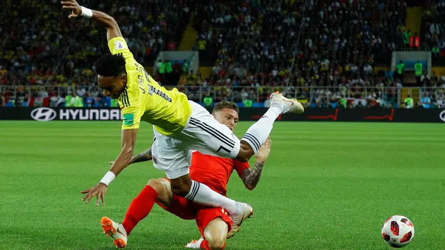 Kemenangan Inggris Atas Kolombia