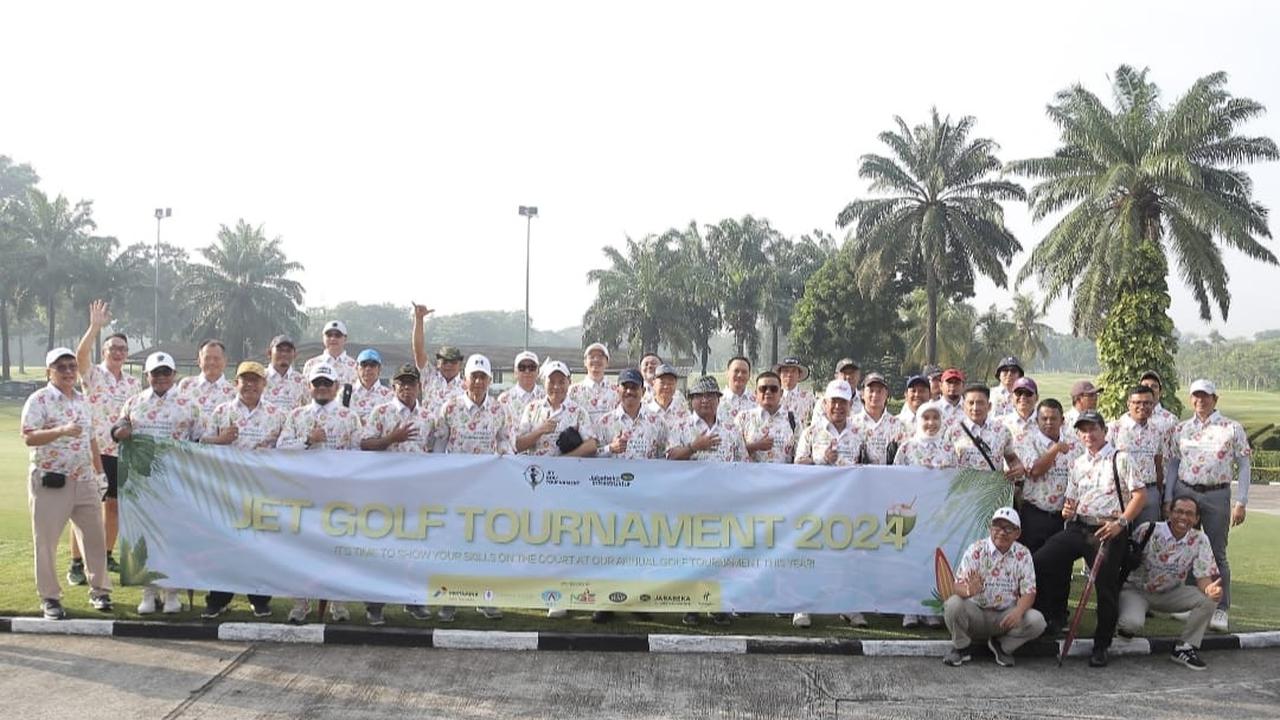 JET Golf Tournament 2024 Diikuti 110 Pegolf