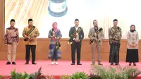 Islam Nusantara Center (INC) bekerja sama dengan DPR RI dan MPR RI memberikan penghargaan kepada santri dan pesantren inspiratif Nasional bertajuk Santri Of The Year 2023. (Ist)