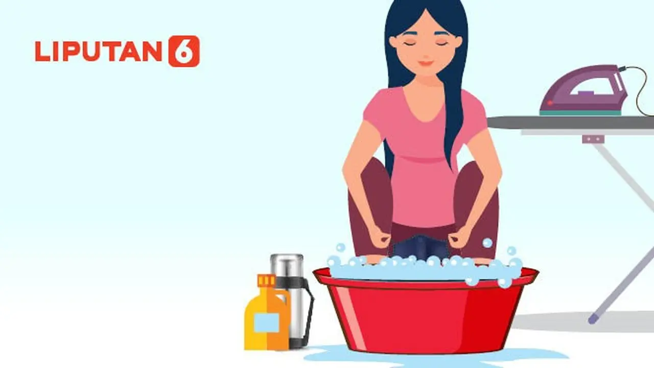 Banner Infografis 3 Tips Cuci Masker Kain untuk Cegah Covid-19. (Liputan6.com/Abdillah)