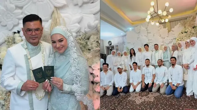 8 Potret Pernikahan Irish Bella dan Haldy Sabri, Khidmat Dihadiri Tamu Artis