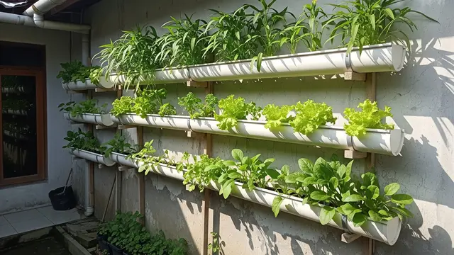 Inspirasi Kebun Sayur IRT Padat Panen untuk Rumah Tipe Sederhana