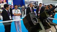 Salah satu perusahaan alutsista lokal PT Respati Solusi Rekatama ikut serta menghadiri Indo Defence 2025 Expo & Forum di Jakarta International Expo, Kemayoran.(Istimewa)