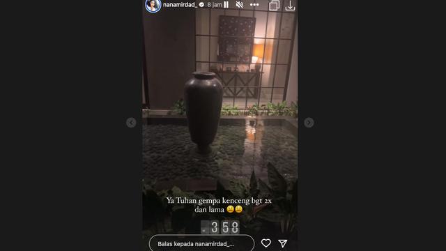 Nana Mirdad Ceritakan Alami Gempa yang Lumayan Hebat, Terperanjat Langsung Lari Selamatkan Anak