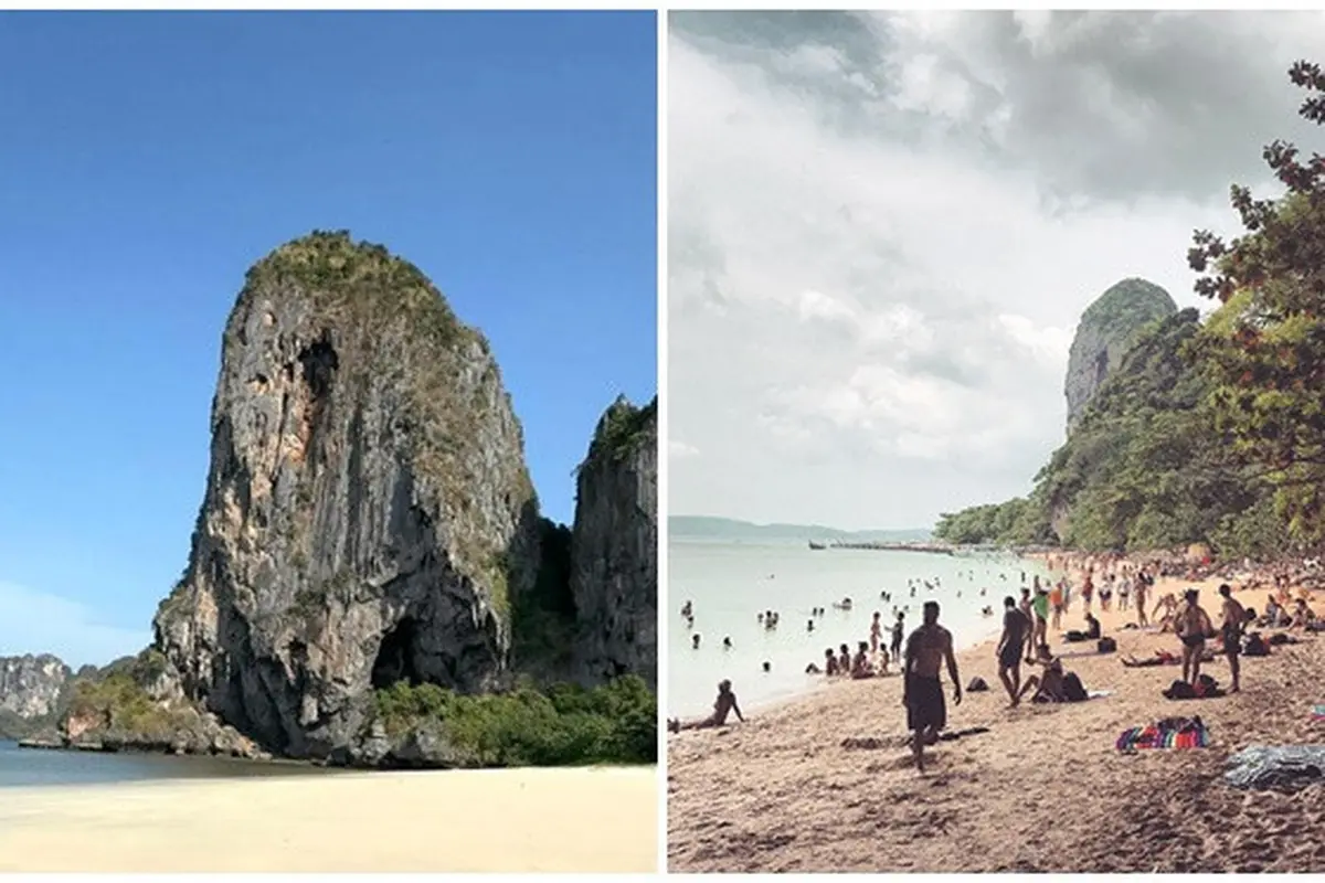 6 Potret Ekspektasi Vs Realita Liburan di Pantai, Gagal Menikmati Keindahan