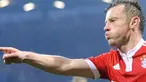 Selebrasi gol striker Bayern Muenchen, Ivica Olic di laga Bundesliga melawan VfL Bochum di Bochum, 12 Desember 2009. AFP PHOTO DDP / CLEMENS BILAN