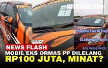 VIDEO: Dilelang Rp100 Juta, Begini Kondisi Mobil Eks Ormas Pemuda Pancasila