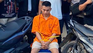 Begal pelaku pembunuhan siswa SMK di Lampung. (istimewa)