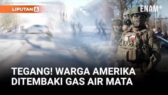 Panas di Minnesota, Protes Dan Gas Air Mata Warnai Aksi Anti ICE