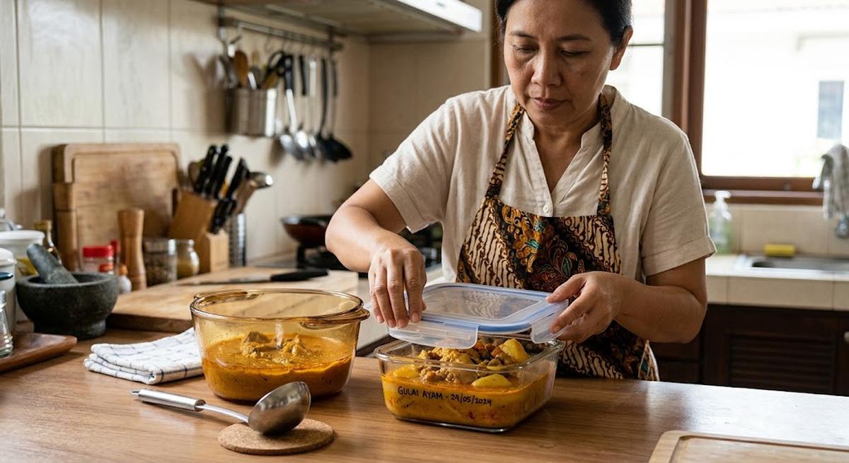 12 Cara Menyimpan Lauk Bersantan agar Tidak Cepat Basi, Tetap Segar dan Lezat