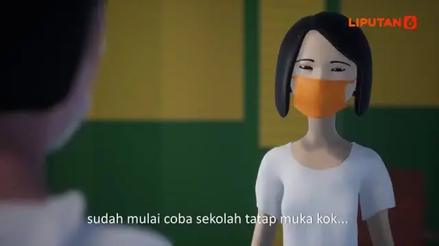 Sekolah Tatap Muka sudah mulai digelar di sejumlah wilayah. Lili dan Putra pun mulai mencari informasi terkait kebiasaan baru yang akan diterapkan di sekolah