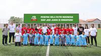 Skuad Indonesia di turnamen sepak bola putri Singapura