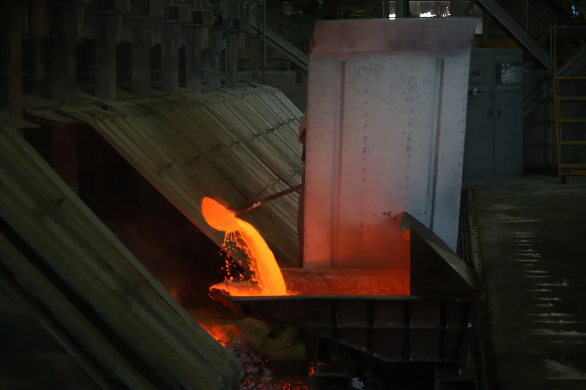 Smelter tembaga PT Freeport Indonesia (PTFI) melalui PT Smelting yang berlokasi di Kabupaten Gresik, Jawa Timur. (Dok MIND ID.