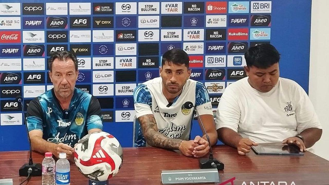 Penyelesaian Akhir PSIM Jadi Sorotan Utama Van Gastel Jelang Laga Kontra PSM Makassar