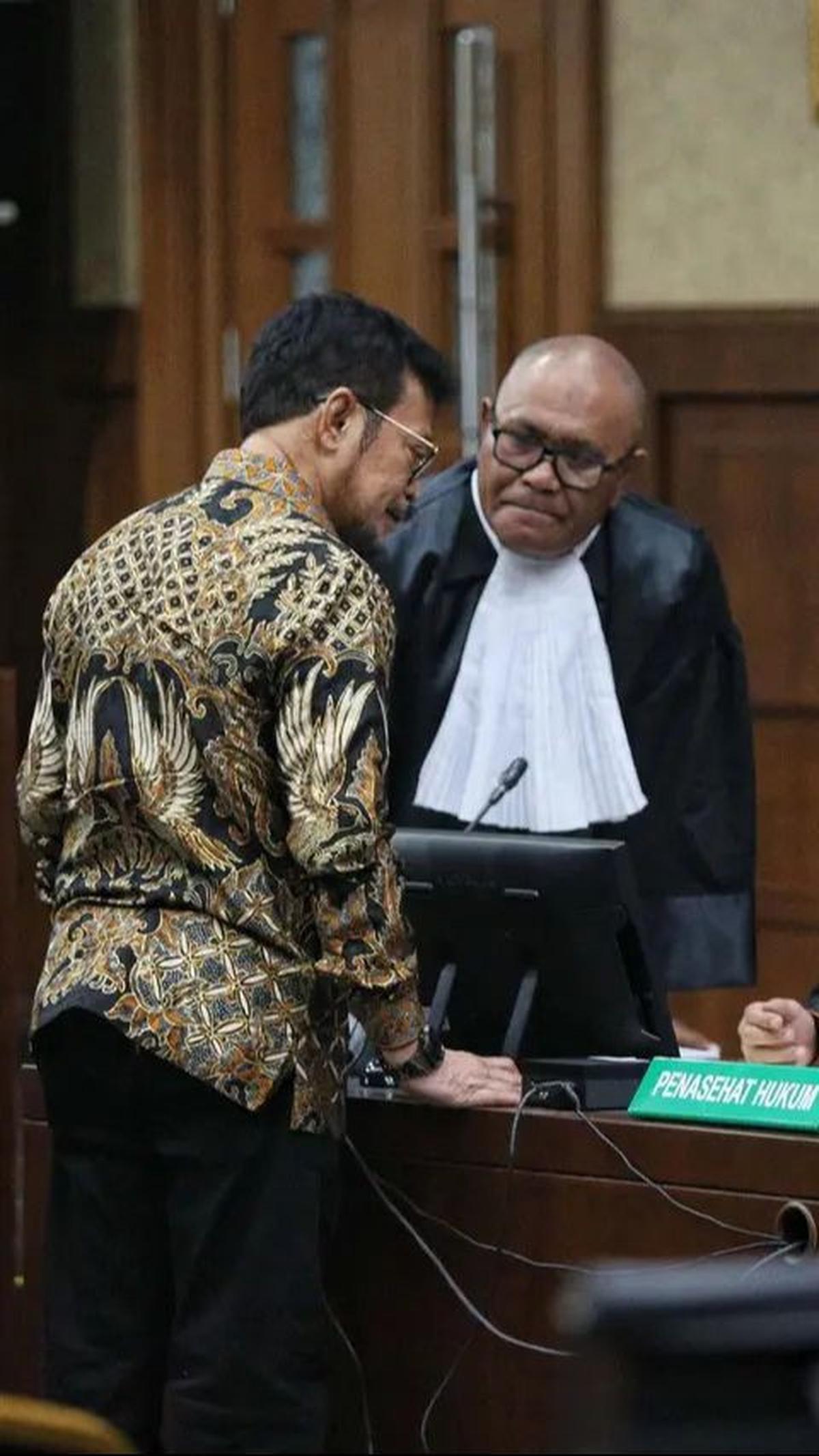 Atas dakwaan tersebut, SYL pun menyatakan siap menerima proses hukum atas kasus tersebut. Liputan6.com/Angga Yuniar <br>