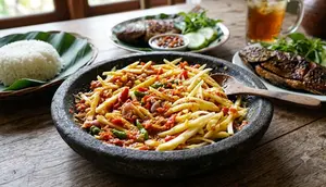 Cara Membuat Sambal Mangga Tetap Renyah dan Tidak Cepat Berair, Bikin Nagih