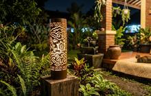 Cara Membuat Lampu Taman dari Pipa PVC Bekas, Tahan Air dan Estetik