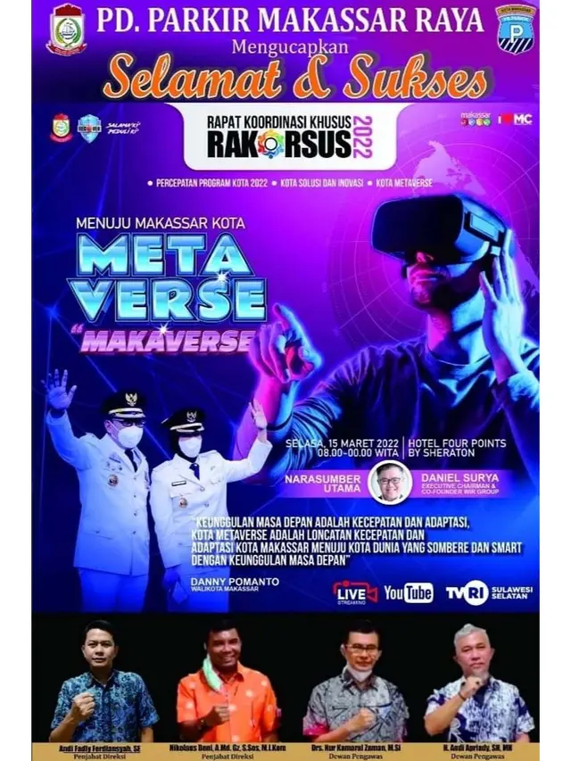 Bapenda Ikut Bagikan Makanan Rebus di Jalan saat Ramaikan Makassar Festival Rebus