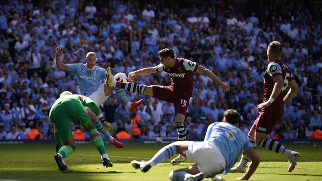 Erling Haaland - Manchester City Vs West Ham di Premier League 2023/2024