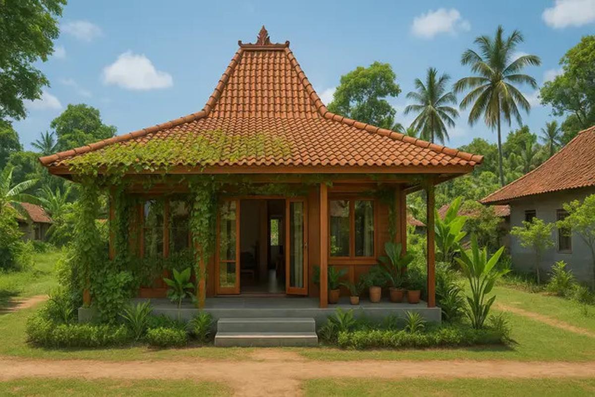7 Ide Model Rumah Joglo Sederhana Tapi Indah di Kampung, Adem dan Nyaman Ditinggali usai Pensiun